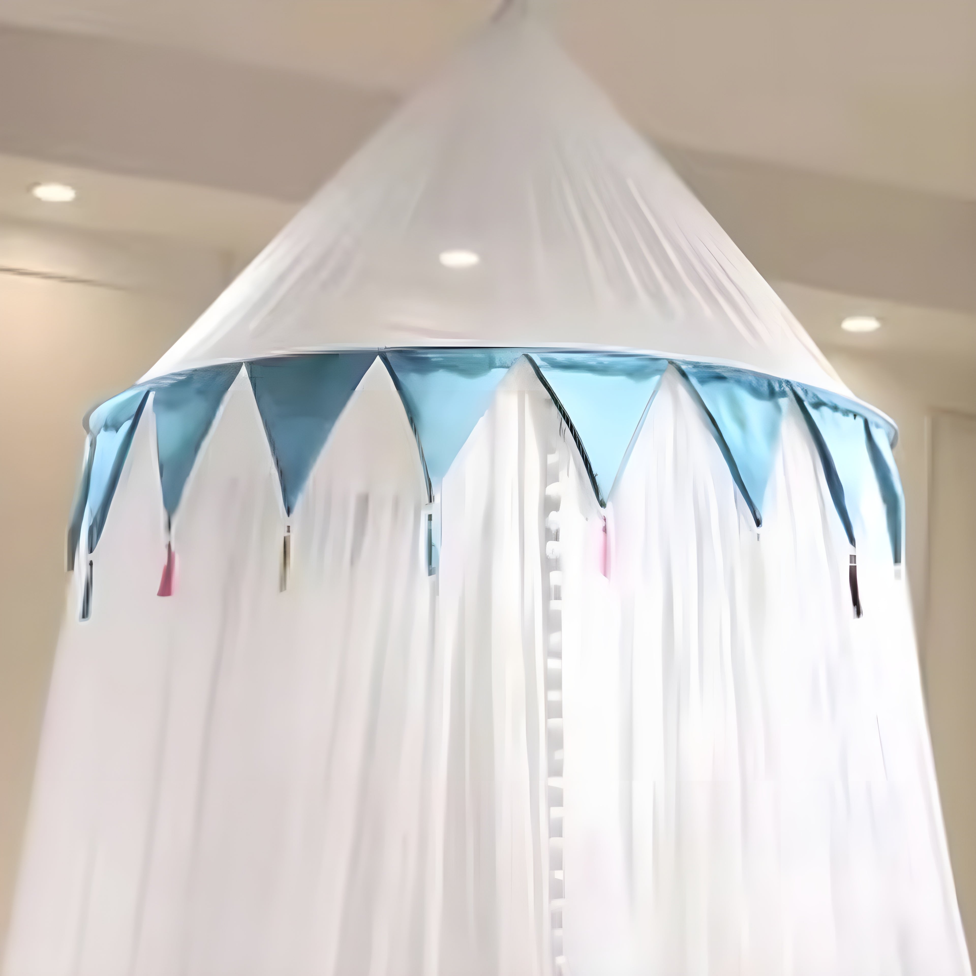 Polyester Adults Washable Sky Portable Lightweight French Girls Bedroom Single to Double bed