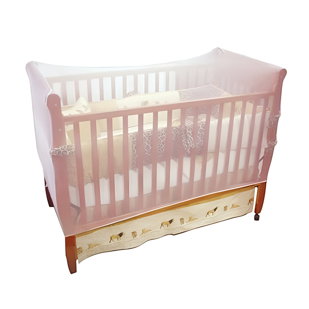 Crib Mosquito Net Washable Cotton protecting your little Child