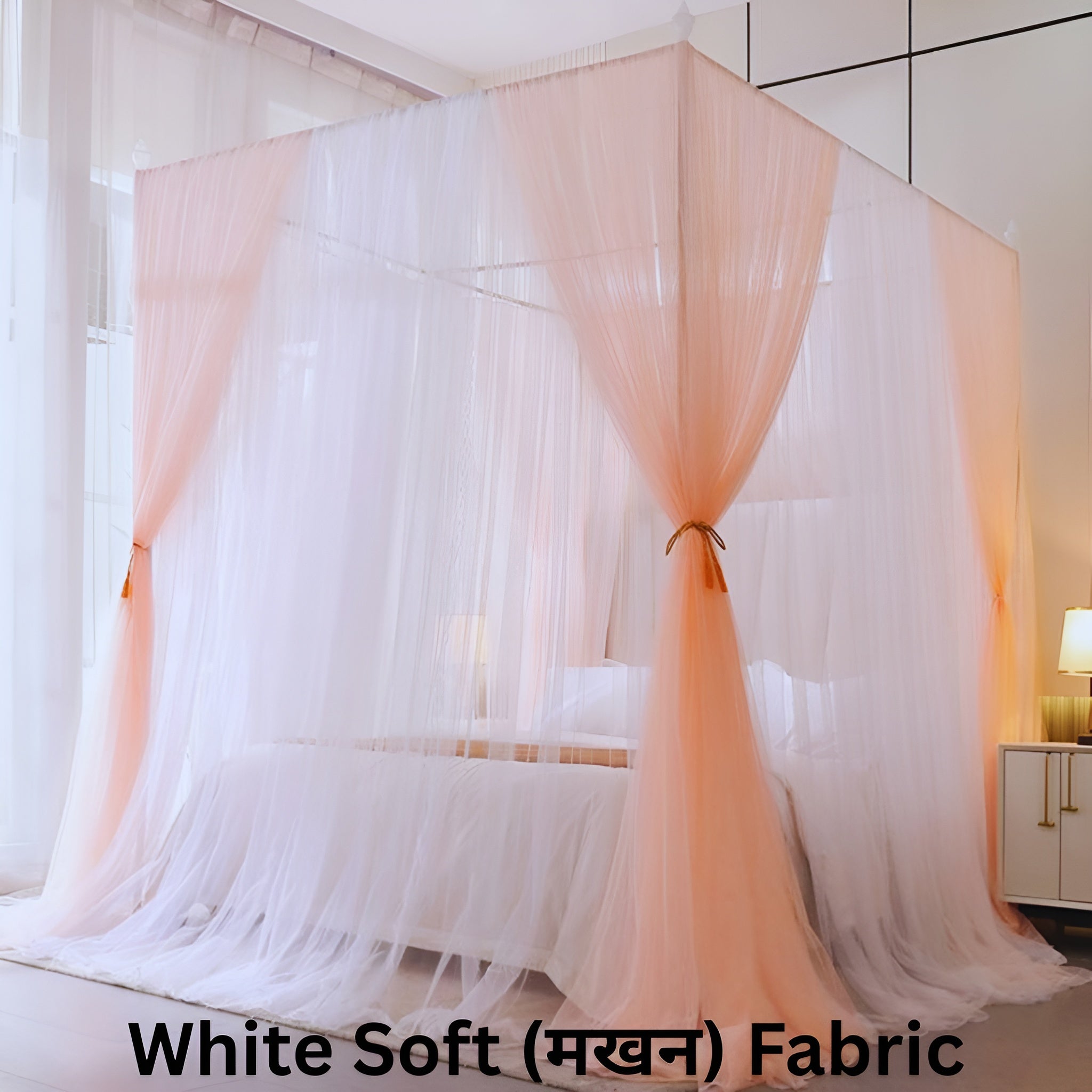 Palace Mosquito Net Indoor Outdoor 4 Gate Tents Decoration Soft fabric Cotton Washable