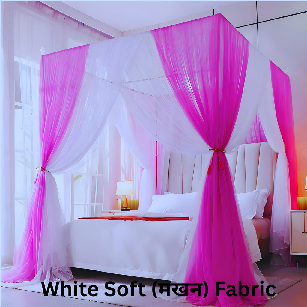 Palace Mosquito Net Indoor Outdoor 4 Gate Tents Decoration Soft fabric Cotton Washable