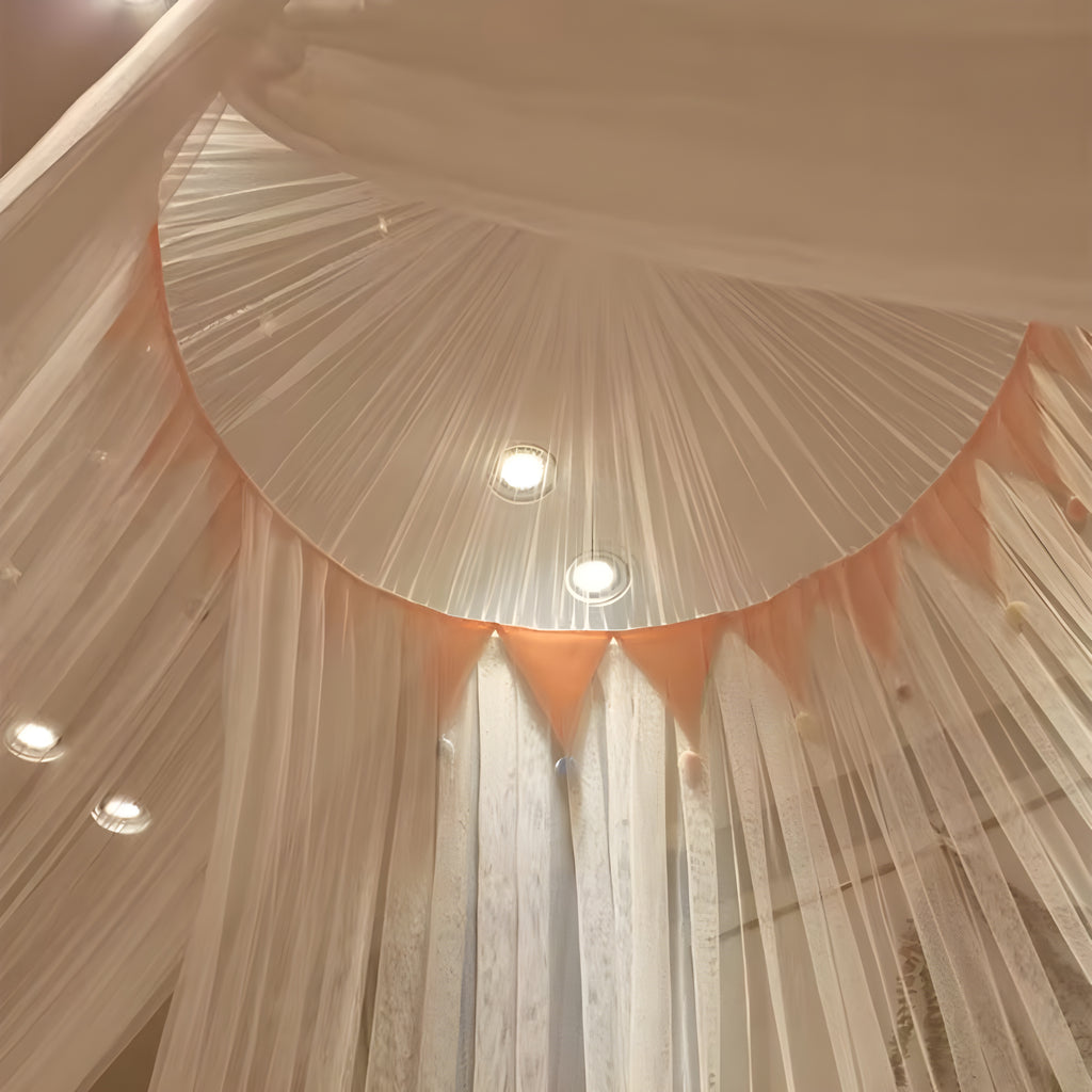 Polyester Adults Washable Princess Mosquito Net for Bed Suits for Single to King Size