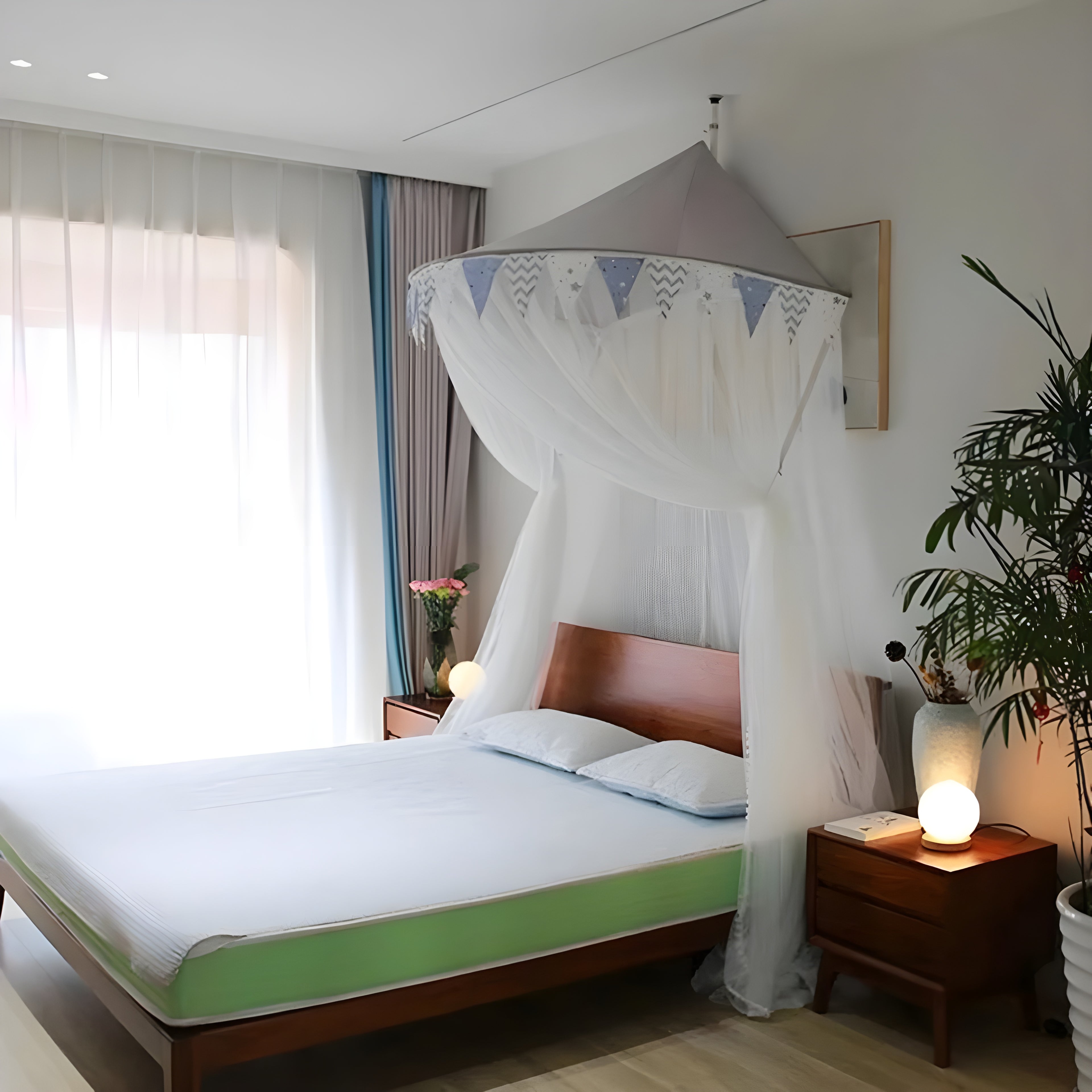 Hanging Mosquito Net Princess Flower New model net