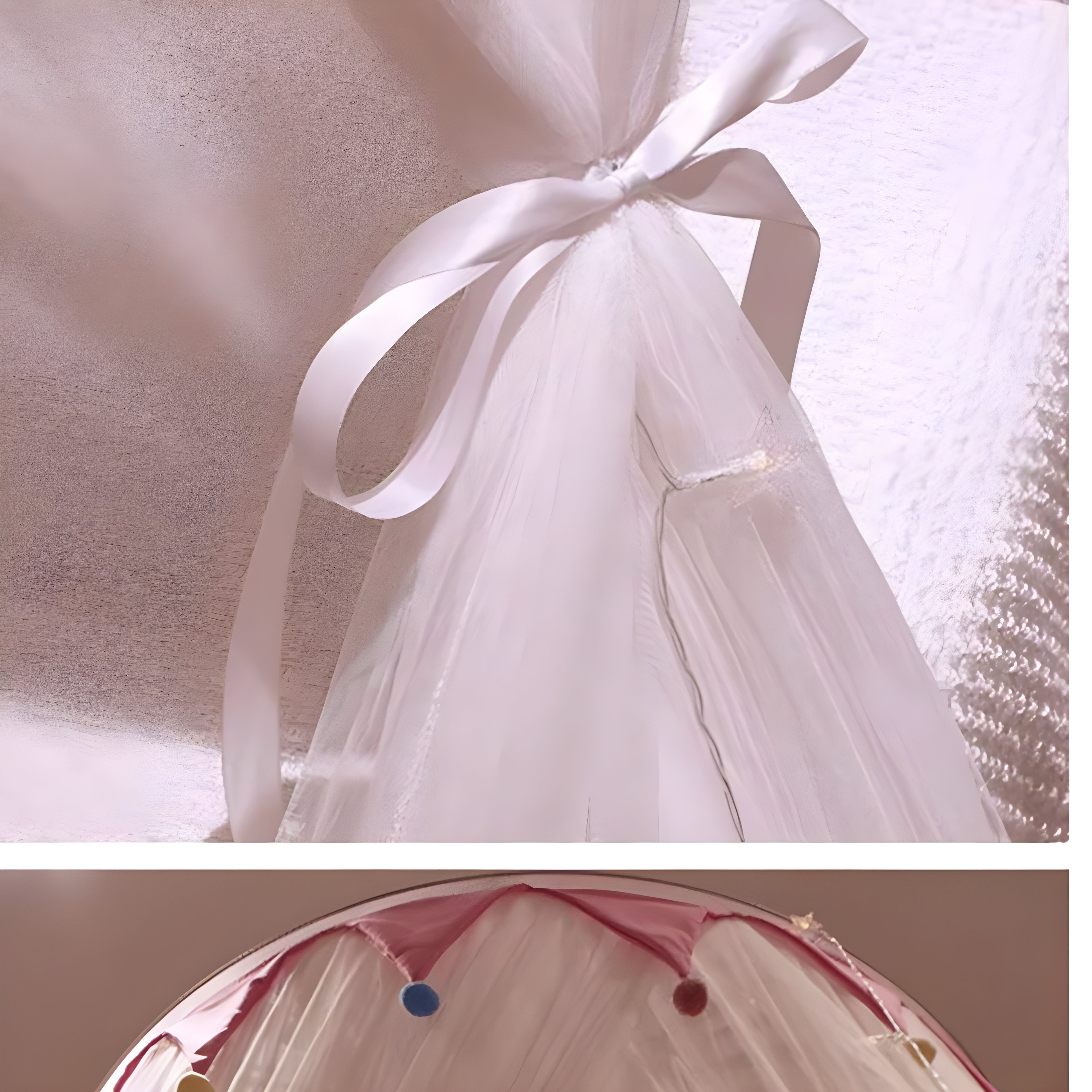 Polyester Adults Washable Princess Mosquito Net for Bed Suits for Single to King Size