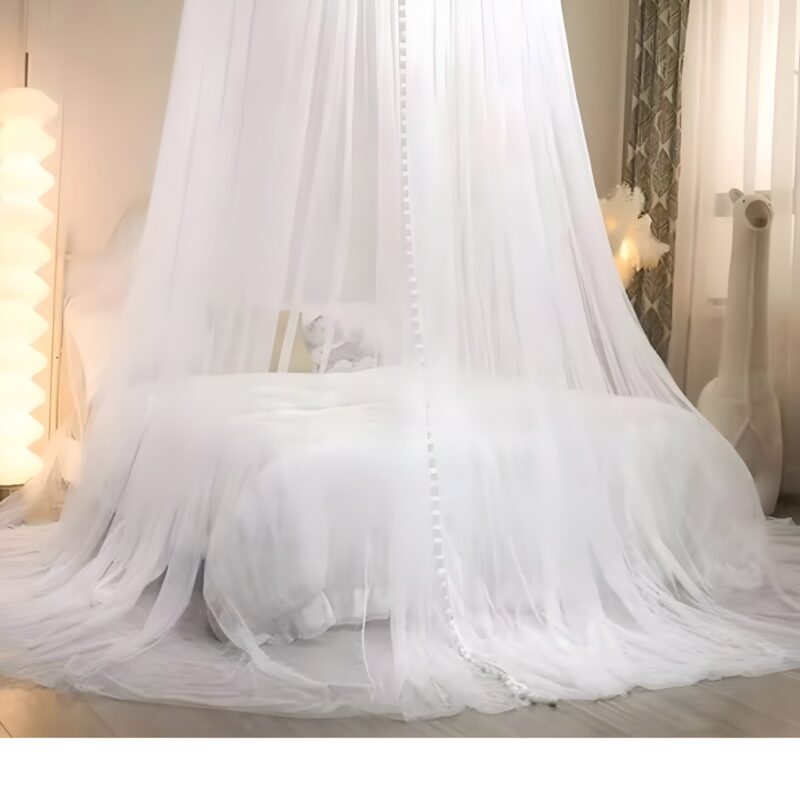 Polyester Adults Washable Sky Portable Lightweight French Girls Bedroom Single to Double bed Mosquito Net - Image 4